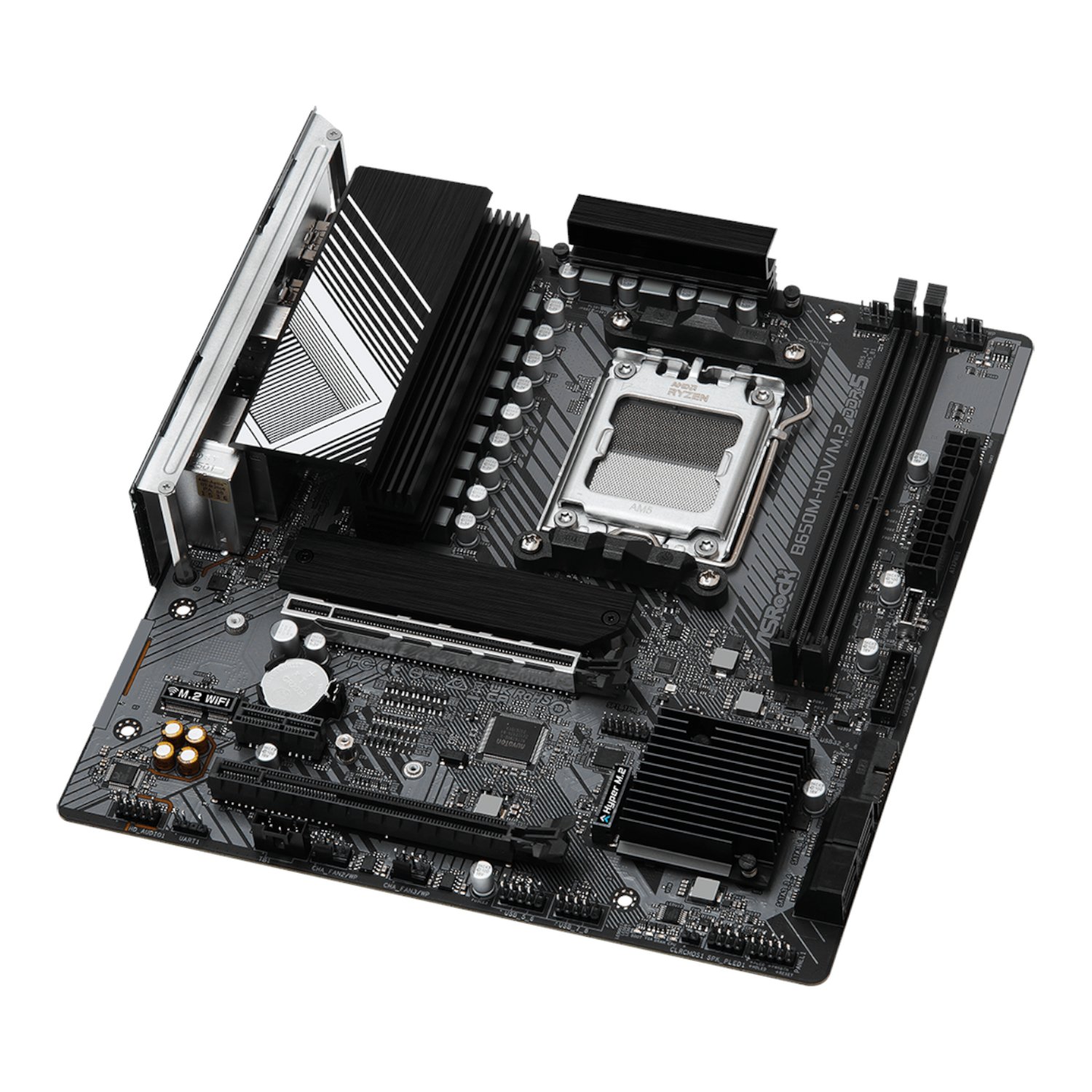 ASRock B650M-HDV/M.2 AM5 Micro-ATX Motherboard