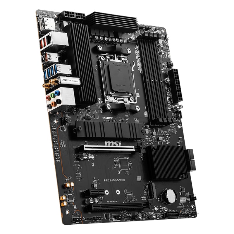 MSI PRO B650-S Wi-Fi AMD AM5 ATX Gaming Motherboard