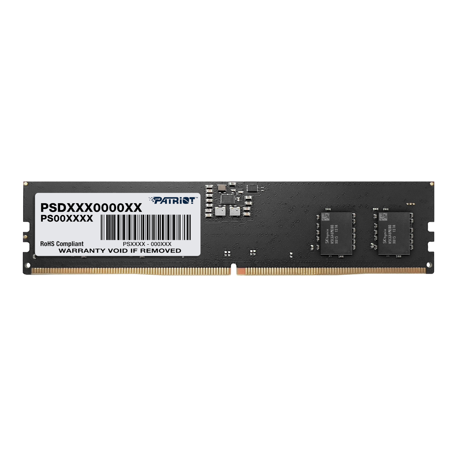 Patriot Signature Line 8GB 5600MHz DDR5 UDIMM Desktop Memory