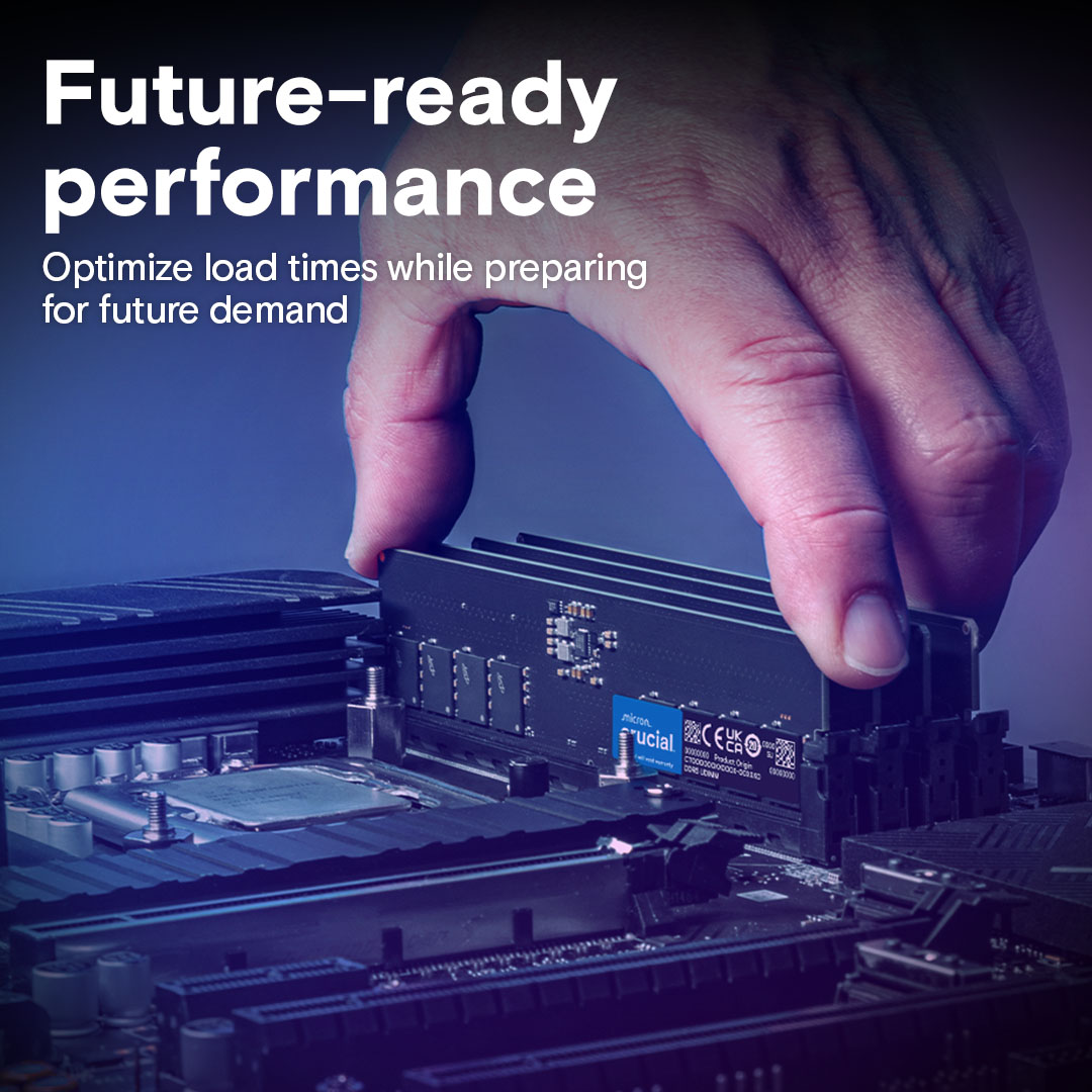 Crucial DDR5 5600MHz 16GK Kit (2x8GB)