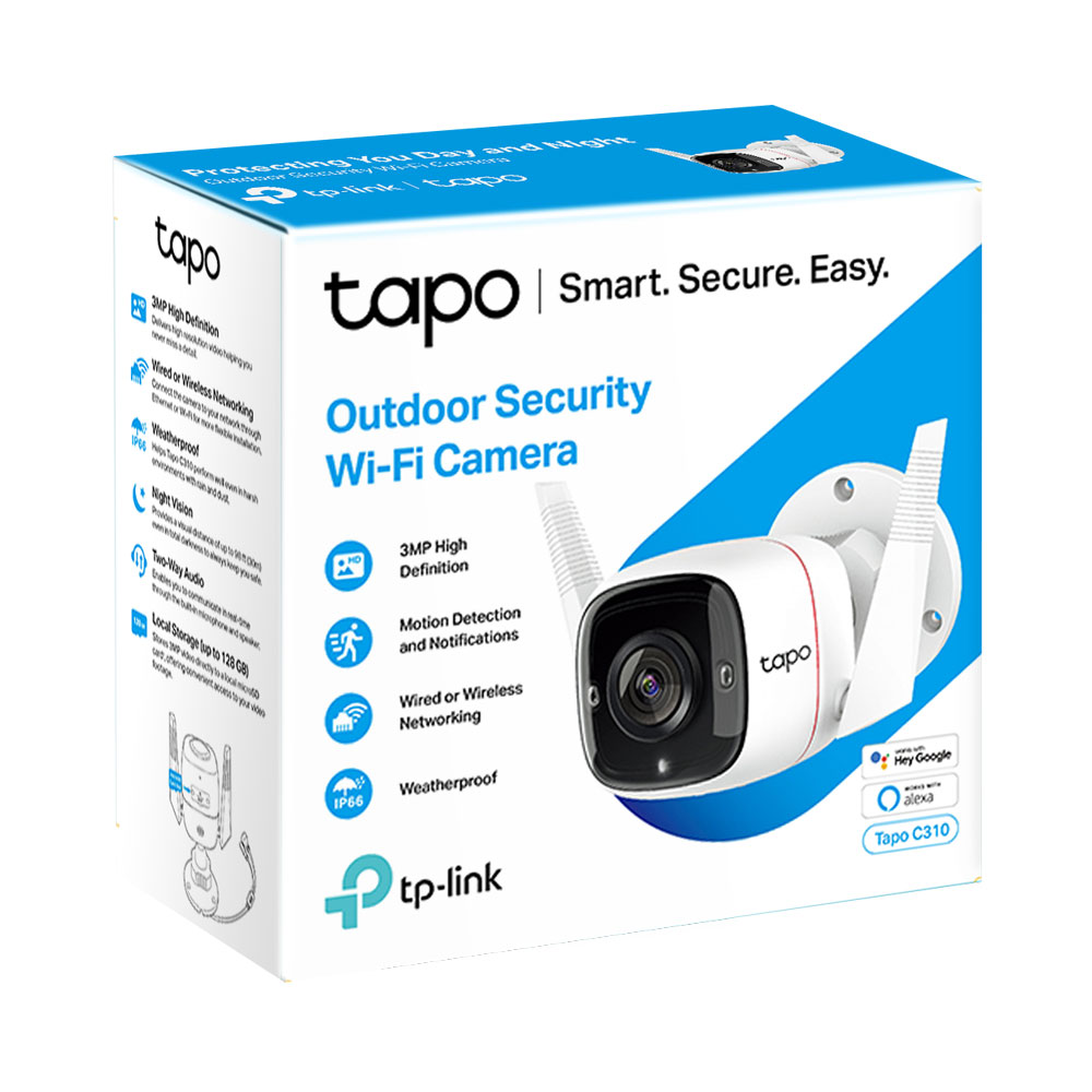 TP-LINK TAPO C310 OUTDOOR SECURITY WI-FI LAN CAMERA