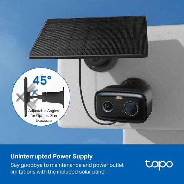 Tapo Solar-Powered Security Camera Kit
