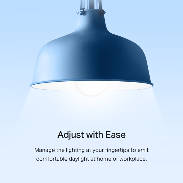 Tapo Smart Wi-Fi Light Bulb, Daylight & Dimmable