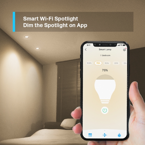 Smart Wi-Fi Spotlight, Dimmable