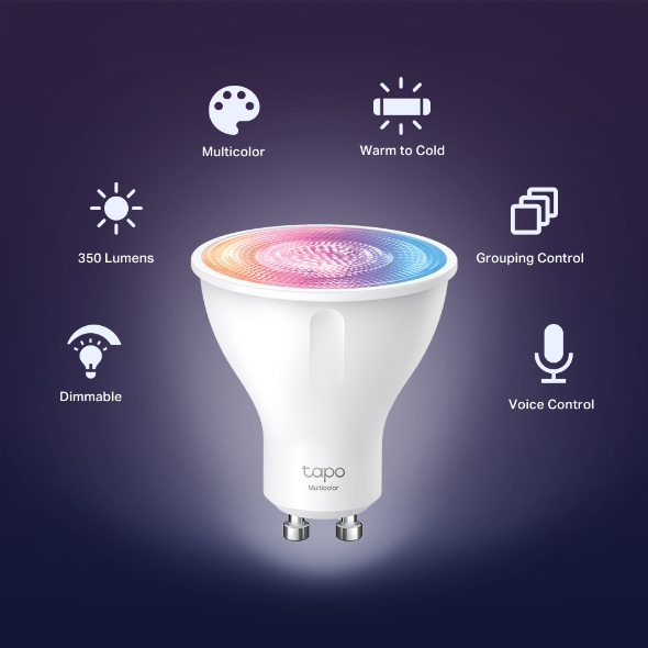 Smart Wi-Fi Spotlight, Multicolor