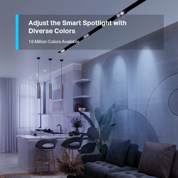 Smart Wi-Fi Spotlight, Multicolor