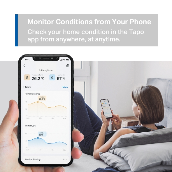 Smart Temperature & Humidity Sensor