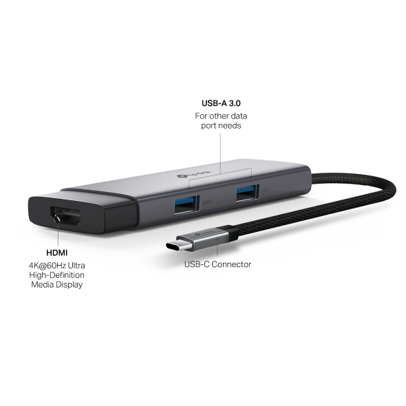 USB Type-C 5-in-1 Hub