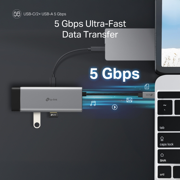 USB Type-C 7-in-1 Hub
