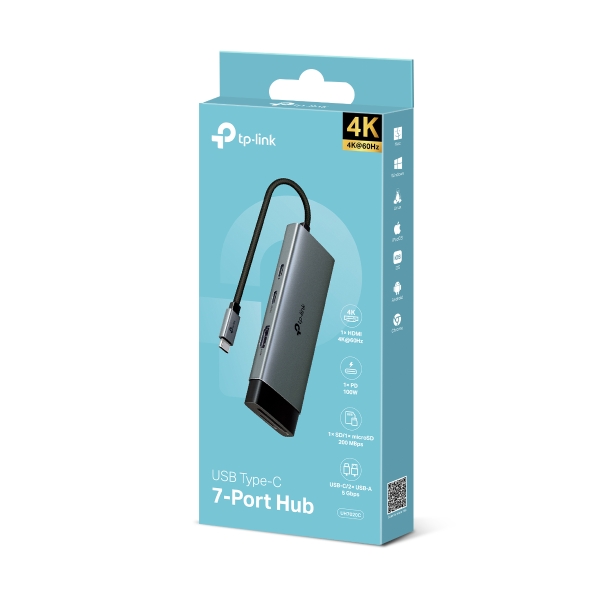 USB Type-C 7-in-1 Hub